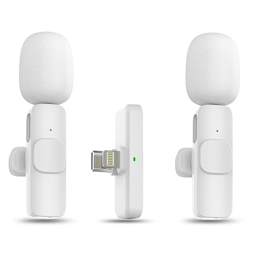 MAYBESTA Professional Wireless Lavalier Microphone for iPhone