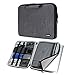 iCozzier 15-15.6 Inch Handle Electronic Accessories Strap Laptop Sleeve Case Bag Protective Bag for 15" MacBook Air/MacBook Pro/Pro Retina Sleeve - Grey primary