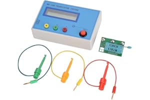 GINYIA ESR Meter, MK-168 Transistor Tester Transistor Tester Diode Triode Capacitance Resistance ESR RLC LCR NPN PNP MOS Meter Diode Capacitance Tester