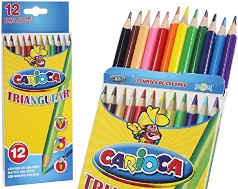Carioca A30901012 - Pack de 12 lápices: Amazon.es: Oficina y papelería