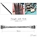 60pcs Lot Silver 8kg/10kg/12kg Saltwater Stianless Line Wire Leader Fishing Tools