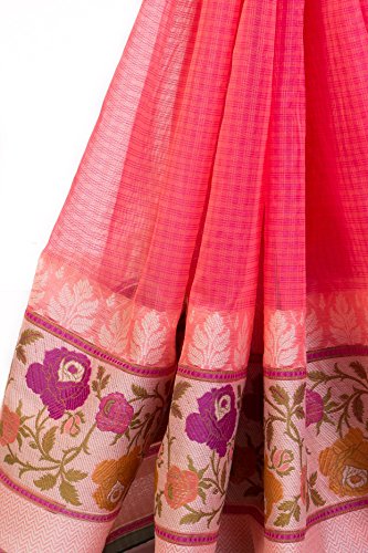 Rajnandini Women's Ethnic Wear Embroidered Super Net Saree - Image 4