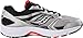 Saucony Men's Cohesion 9 Running Shoe, Silver/Black/Red, 11.5 M US