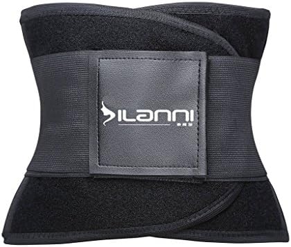 Slim Training Cincher Waist Body Shaper Corset Tummy Girdle Control Fat Burner BLACK,L