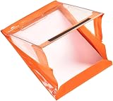 Paperdry Waterproof Clipboard A4 Orange PVC with Cover & Storage