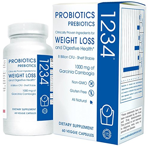 Creative Bioscience Probiotic Prebiotic 1234 60 Cp