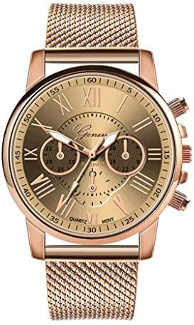Women Watches Sale,Women Watch,Watches for Womens,Women Watch Sale Clearance,Women Watch,Minshao Luxury Quartz Sport Military Stainless Steel Dial Leather Band Wrist Watch,Wrist Watches for Women