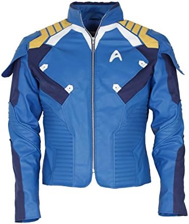 Star Beyond Chris Blue Real Leather Jacket