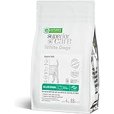 Nature's Protection Dry Dog Food for Puppy & Adult - High Protein, Grain Free Tear Stain Formula - Dog Kibble for Small, Medium & Large Breed Dogs with White Fur (Superior Care - Insect, 8.8 lb)