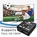 HDMI 2.0 Switch 2 Ports HDMI Bi-diectional Switch Splitter 2×1 or 1×2 Pass Through UHD 4Kx2K@60Hz Full HD 1080p, 3D,Supports Xbox 360, Xbox One, PS3, PS4,HDTV, Blu-Ray DVD
