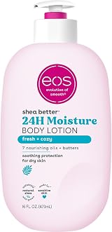 eos Fresh & Cozy Body Lotion Shea Better 24Hr Moisture 16 oz view 1