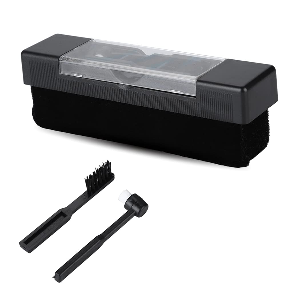 Denash Record Cleaning Brush for LP Record, Anti-static Dust Remover Record Brush