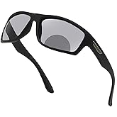 Sports Transition Readers Sunglasses Wrap Around Readers Photochromic Bifocal Reading Glasses For Men and Women