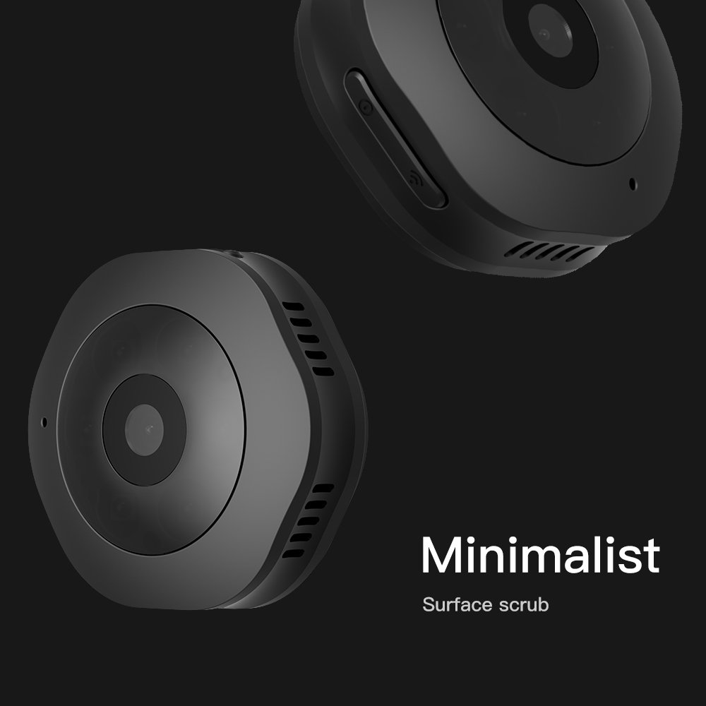 JDIBEST Spy/Hidden Camera - Nanny Camera - Motion Detection - Real HD 1080P, Perfect Indoor Covert Security Camera for Home and Office - The Battery Lasted 2 hours－IMPROVED 2018