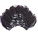 10inch-22inch Clip In Human Hair Extensions Brazilian Virgin Hair Afro Kinky Curly Clip in Hair Extensions Natural 4B 4C Kinky Curly Clip Ins 7pcs/lot,120gram/set