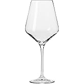 KROSNO Red Wine Glasses | Set of 6 | 16.6 oz | Avant-Garde Collection | Crystal Glass | Perfect for Home, Restaurants and Par
