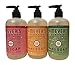 Mrs. MEYER'S CLEAN DAY Holiday Hand Soap Bundle (Peppermint, Iowa Pine, and Orange Clove) 12.5 Ounces each