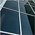 BDF NA20 Window Film Daytime Privacy and Sun Control Black (Dark) - 24in X 24ft