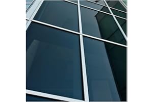 BDF NA20 Window Film Daytime Privacy and Sun Control Natural Black 20 (Dark) - 36in X 12ft