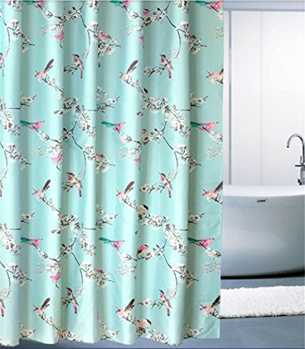 Dodou Animals Digital Printing Animal Shower Curtain Art Bathroom Decor Cute Panda Design Polyester Waterproof Fabric Bathroom Accessories with Hooks (72''Wx72''H)