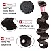 ALI JULIA 16 18 20 Inch Brazilian 10A Virgin Body Wave Hair Weave 3 Bundles 100% Unprocessed Human Hair Weft Extensions Natural Color 95-100g/pc