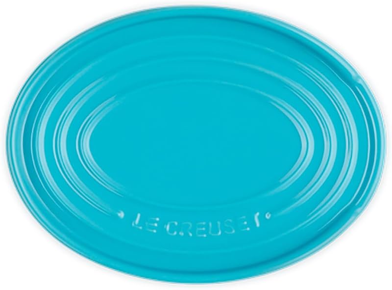 Le Creuset Stoneware Oval Spoon Rest Caribbean Teal 71507151700099