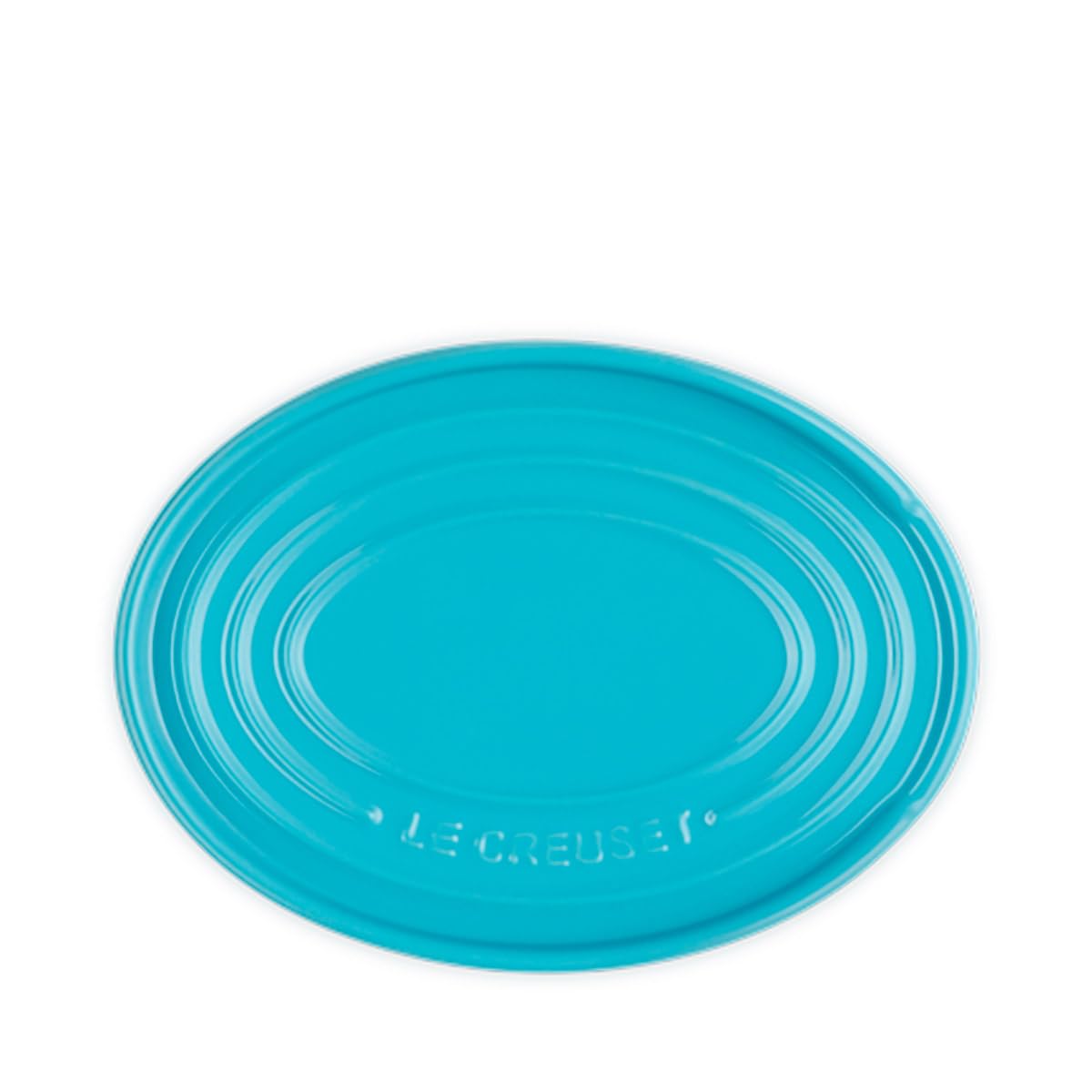 Le Creuset Stoneware Oval Spoon Rest Caribbean, Teal, 71507151700099