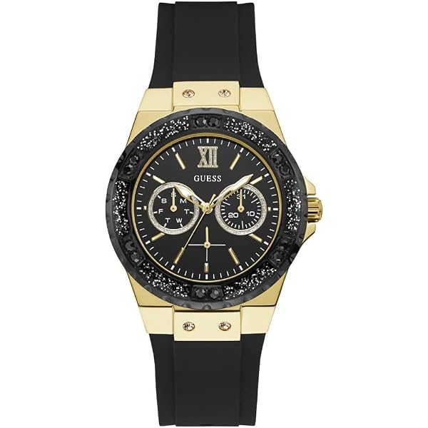 Amazon.com: Guess Crystal Accented Bracelet Watch : GUESS  display picture 1