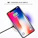 MC Wireless Charger [Sleep-Friendly] Qi Wireless Charging Pad Station for iPhone 8/8 Plus iphone X Samsung Galaxy Note 8 S8 S9 plus S7 S6 Edge Plus Note 5 Nokia Lumia 950 Nexus 5 6 7 Charger