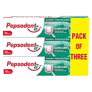 Pepsodent Gum Care+ 140 g, (Pack of 3)