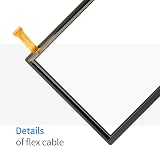 LADYSON 2.5D Touch Screen Digitizer for Teclast P20HD 10.1" with Frame + Tools view 5