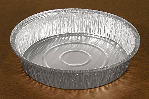 Click Here to See More Images Pactiv 5731030 10 in. Deep Cake Pan Aluminum44; Silver - Case of 250