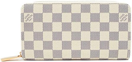 Amazon Louis Vuitton ルイヴィトン ダミエアズール ダミエアズール ジッピーウォレット N アイボリー 中古 Louis Vuitton ルイヴィトン 財布