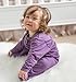 Babysoy Footie - Eggplant-6-12 Months