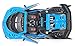 Blue Bugatti | Battery Operated Remote Control Car | Working Doors, Trunk and Lights 1/12 Scale RC