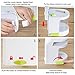 Spiralizer Vegetable Slicer, HuTools Zucchini Spaghetti Maker, Built-in 4-in-1 Blades Zoodle Maker, Veggie Spiralizer with Strong Suction Cup, Zoodler Spiralizer with Cleaning Brush