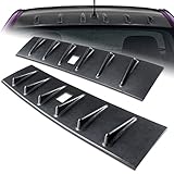 HK5 2008-2016 Mitsubishi Lancer EVO X Carbon Fiber Look Vortex Shark Rear Roof Spoiler Wing