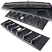 HK5 2008-2016 Mitsubishi Lancer EVO X Carbon Fiber Look Vortex Shark Rear Roof Spoiler Wing