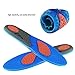 GEL Sports Orthotics Insoles - Against Plantar Fasciitis Relieve Feet Pain, Heel Pain - Shock Absorption Full Length Performance Shoe Inserts for Women (Women's size 5-10)