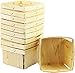Berry Baskets Wooden 1 Quart (10 Pack)