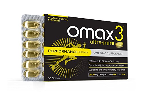 Omax3 max recovery clinical strength omega-3-2000 mg; 3…