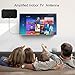 HDTV Antenna Amplified Digital HD TV Antenna 120+ Mile Range 4K 1080P Indoor Powerful HDTV Amplifier Signal Booster VHF UHF Freeview Television Local Channels w/Detachable Sign (Black)