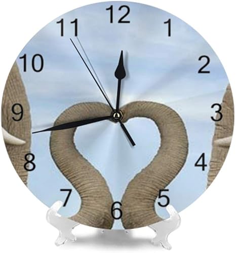 Amazon Co Jp 壁掛け時計 置き時計 掛け時計 おしゃれ 連続秒針 象25センチラウンド壁時計デジタルデジタル時計 ミュートミュートファッションデジタル時計バッテリー式時計家の壁の装飾 耐久性丈夫 無騒音静音 防塵 インテリアおしゃれ 部屋装飾 プレゼント は部屋