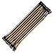 COMeap 120pcs 20CM 40pin Male to Female, 40pin Male to Male, 40pin Female to Female Breadboard Jumper Wire Ribbon Cables Kit