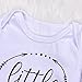 3Pcs Cotton Newborn Baby Girls Tops + Flower Pants + Headband Clothes Outfits Set (0-6M, White)