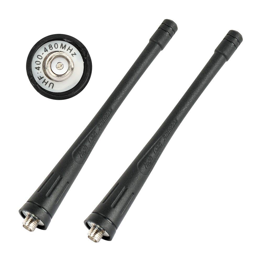 2X BaoFeng Original Antenna for Two Way Radio BaoFeng BF-666s,BF-777s,BF-888s，BF-88E SMA Female, 400-470MHz