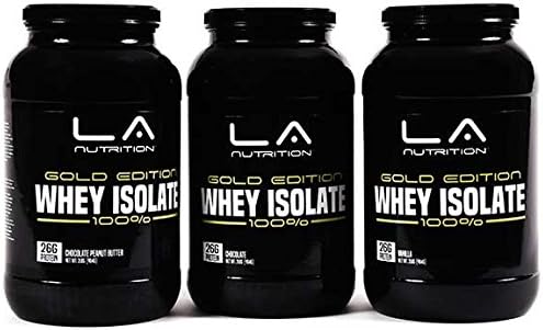 LA Nutrition Whey Isolate Chocolate Peanut Butter