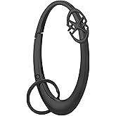 Y2K Cute Star Carabiner Keychain Cool Belt Loop Clip Starlight Heavy Duty Carabiner Clasp Snap Hook Holder Key Buckle