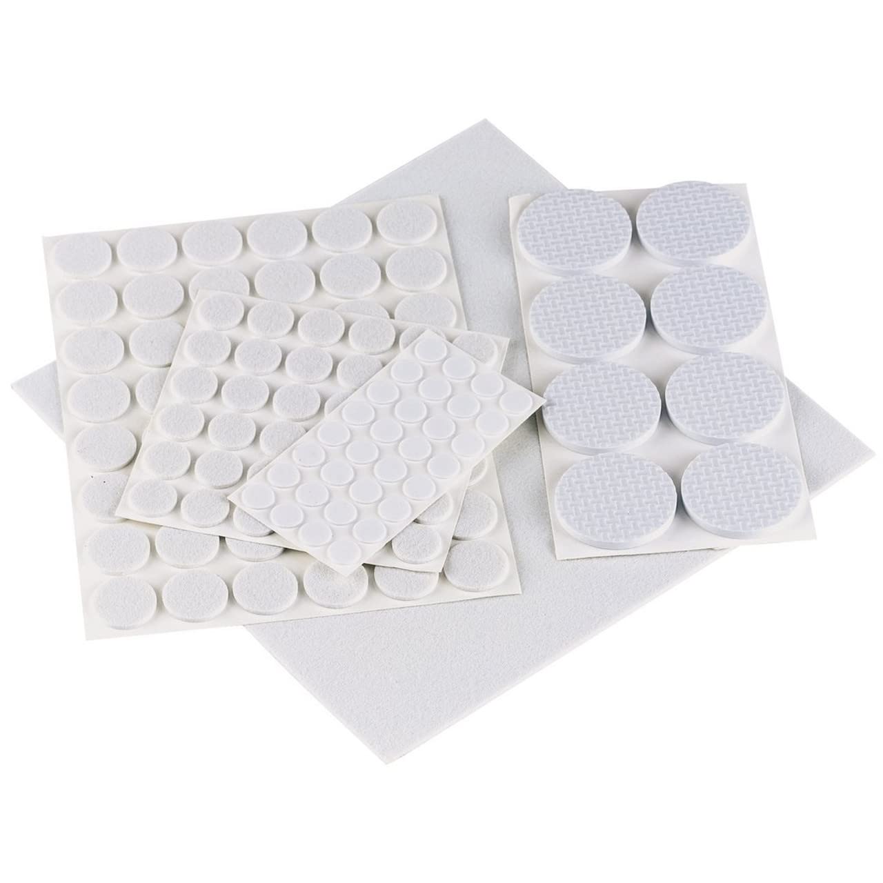 Draper 87375 125-Piece Adhesive Felt Pad Set