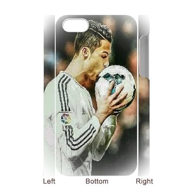 3D de Cristiano Ronaldo besándose de balón de fútbol de dibujo de ...